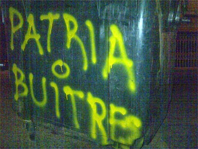 Jueces buitre alla y aca, Griesa y Lijo