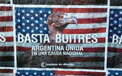 Los buitres no pueden con el buen humor argentino