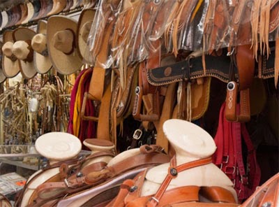 La plaza Independencia recibe a la Expo Cuero 2014