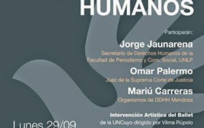 Nueva área de Derechos Humanos en la UNCUYO
