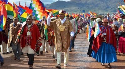 Evo Morales asumió su tercer mandato como presidente de Bolivia