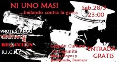 “Bailando contra la gorra”: organizarán un recital contra el gatillo fácil en Mendoza