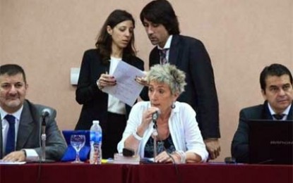 En San Rafael, versión del partido judicial