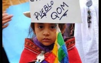 Los qom, reclamos y diálogo