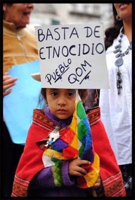 Los qom, reclamos y diálogo
