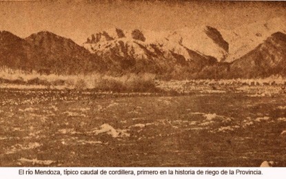 Agua y acequias: Evolución del riego en Mendoza