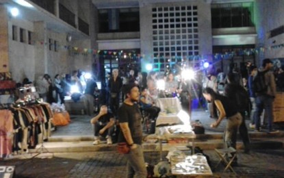 Original feria en la ciudad de Mendoza