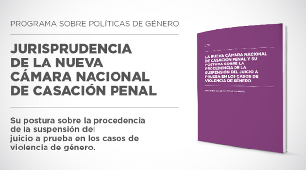 El Programa sobre Políticas de Género sistematizó jurisprudencia de la nueva Cámara de Casación Penal