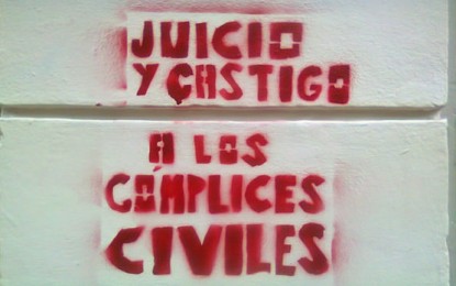 “Los represores, reprimieron. Los cómplices, callaron”