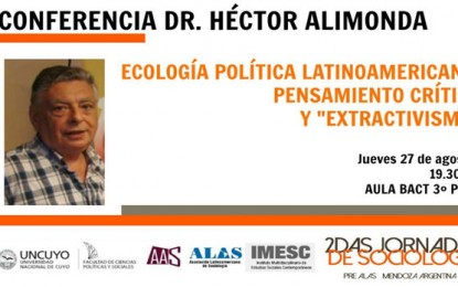 «Ecología Política Latinoamericana, pensamiento crítico y extractivismo”
