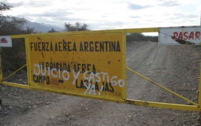 Organismos de DDHH encararon una colecta para pagar peritajes en busca de restos humanos en campo Las Lajas