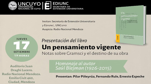 Homenaje a Saúl Blejman con la presentación de su último libro