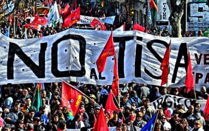 ¡La movilización popular frenó al TISA en Uruguay!