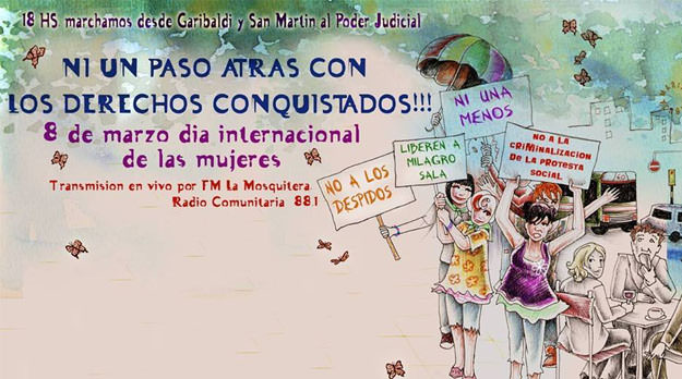 Marcha por el Día de las Mujeres
