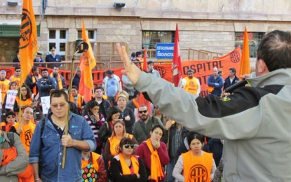 ATE hará otra huelga de estatales el 2 de junio