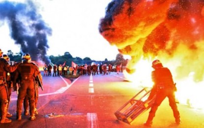 Huelgas y poder en Francia