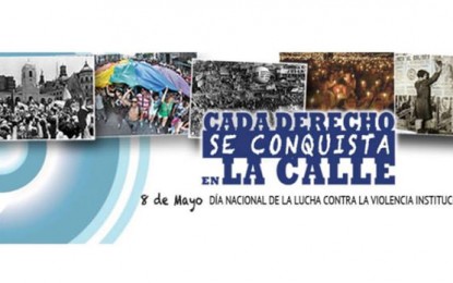 Mayo, Mes de Lucha Contra la Violencia Institucional