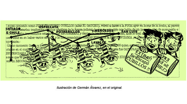 El gaucho Cubillos y la ley