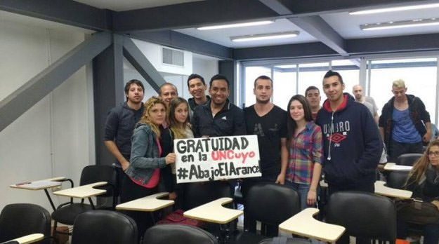 UNCuyo: Comenzó la campaña #AbajoElArancel en Higiene y Seguridad