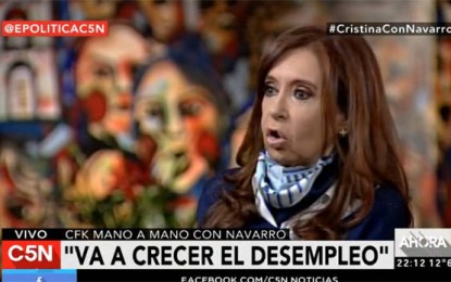 Evaluación de la entrevista de Roberto Navarro a CFK