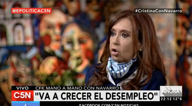 Evaluación de la entrevista de Roberto Navarro a CFK