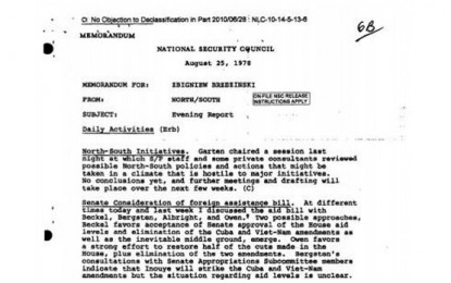 EEUU: publica documentos secretos sobre la dictadura en Argentina
