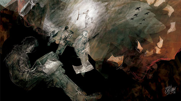 La Guerra Civil Española y el arte de la poesía