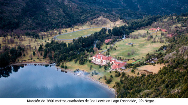 Joe Lewis, el verdadero patrón del mal de la Patagonia