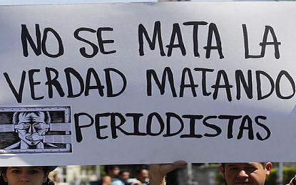 Periodistas destinados al encierro, destierro o entierro