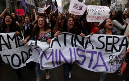 Movilizaciones en todo el mundo por el Día Internacional de la Mujer