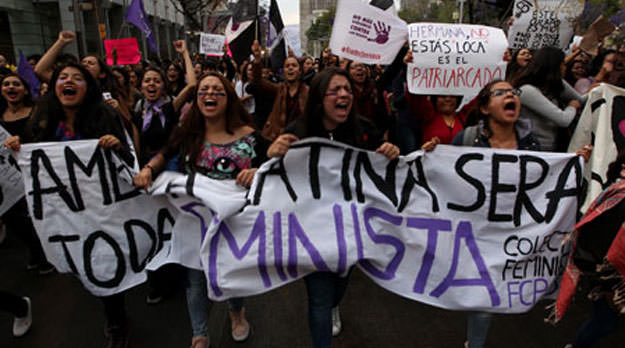 Movilizaciones en todo el mundo por el Día Internacional de la Mujer
