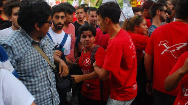 Los “videlitas” de Cornejo en la marcha del 24 de marzo