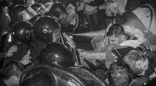 El show del orden y la represión de la protesta social