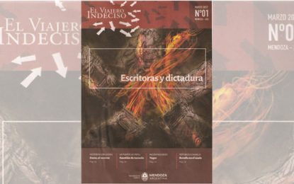 Una revista destinada a las letras mendocinas: alguien tenía que hacerlo!