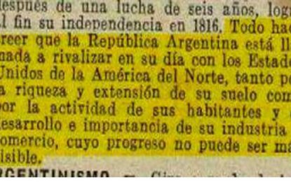 Reflexiones sobre la grandeza de la Nación y la racionalidad