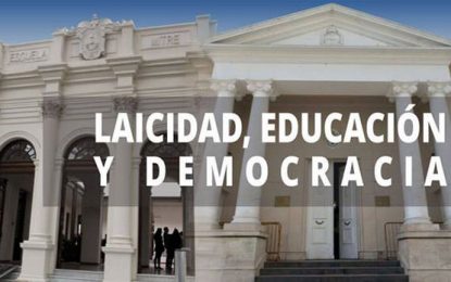 Laicidad, educación y democracia. Charla debate