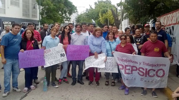 La Justicia falló a favor de los trabajadores de Pepsico y ordenó su reincorporación