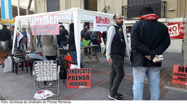 Despido de 8 trabajadores en diario Los Andes