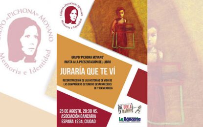 Presentación del libro «Juraría que te vi»