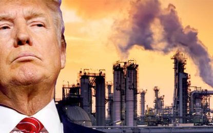 Donald Trump, promotor en jefe de las emisiones de CO2