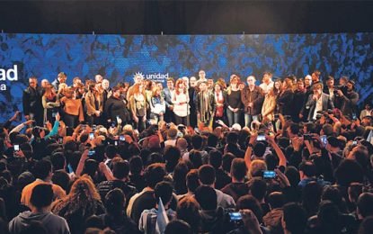 Festejos por acá, final abierto por allá