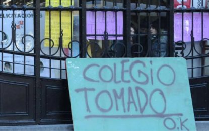 Continúa la toma de escuelas secundarias en rechazo a la reforma educativa en la CABA