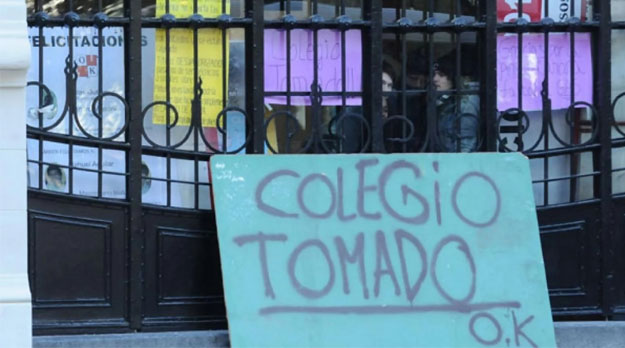 Continúa la toma de escuelas secundarias en rechazo a la reforma educativa en la CABA