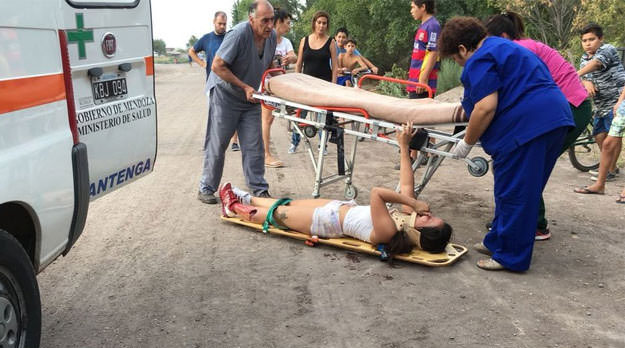 Recibió un disparo por eludir un control policial