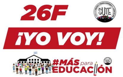 26F- #MásParaEducación