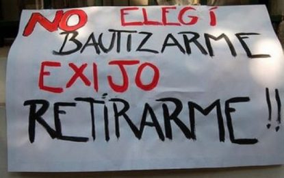 Cómo darse de baja de la Iglesia Católica