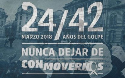 “Nunca dejar de (con)movernos”