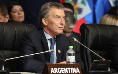 Siria: Macri se alinea con Trump