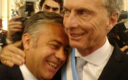 Cornejo entre los gobernadores sumisos al macrismo