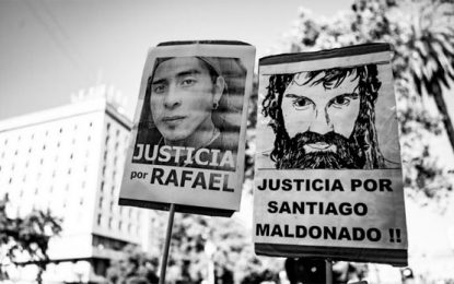 Santiago Maldonado y Rafael Nahuel: contados con la misma tinta